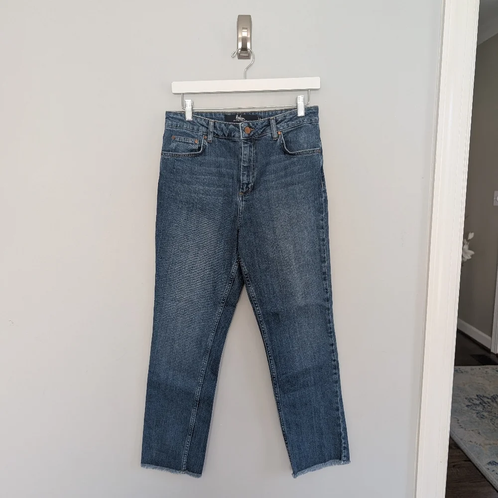 Women's Boden Cambridge Ankle Skimmer Size 8 Regular Jeans Denim - Picture 4 of 7